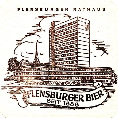 flensburg fl-sh flens die hohe 1b (quad185-rathaus-braun)